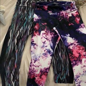 Set of 2 express workout pants like new